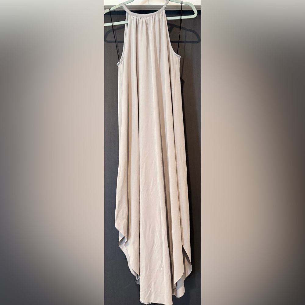 Double Zero Elegant Cream Maxi Dress